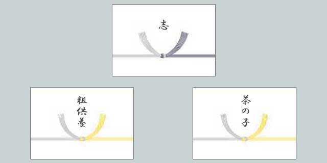 法事のお返しの表書き
